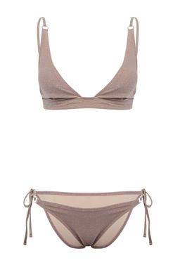 Vizon Simli Ucgen Kapl? Normal Bel Regular Bikini Tak?m? TBESS26BT00126