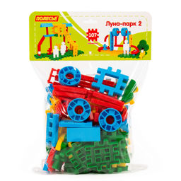 Конструктор Луна-парк 2 (107 элементов) (в мешке)