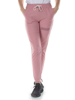 QB-65 PINK Брюки спортивные женские (95% хлопок, 5% стрейч) P&S - Fashion фото 2