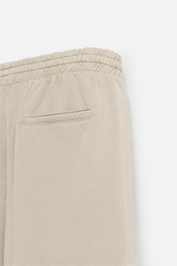 WASHED JOGGER BERMUDA SHORTS - Zara фото 11