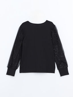 Bisiklet Yaka K?z ?ocuk Ti??rt - Waikiki фото 2