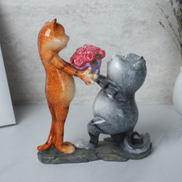 Фигурка Кошки Признание в любви 16х14 см / YX01005 /уп 16/ - Галеонтрейд фото 3