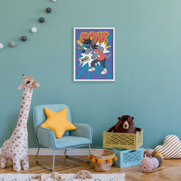 ФРЕЯ CMF-PKZ/PM-008 Набор для раскрашивания по номерам (на картоне) 30 х 40 см Ну,погоди! Волк