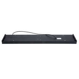 ULO-K15A 2x22W/4000K/L100 IP44 BLACK Светильник линейный светодиодный подвесной. Белый свет (4000К). 5324 Лм. Алюминий. Цвет черный. TM Uniel