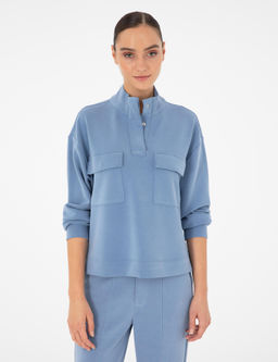 Mavi Comfort Fit Modal Kuma_ Sweatshirt - Pierre cardin фото 3