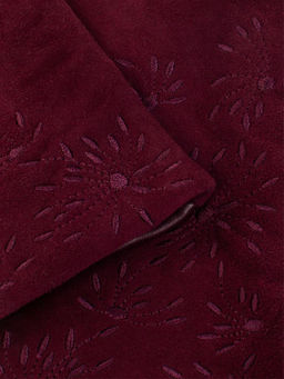 Перчатки женские ш+каш. IS00190 bordo - Eleganzza фото 3