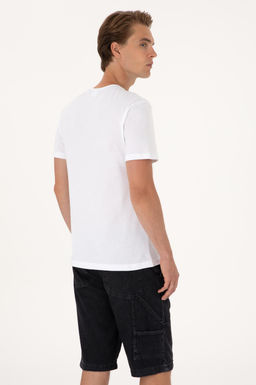 Erkek Beyaz Ti__rt Sepette S_rpriz _ndirim - U.s. polo assn фото 5