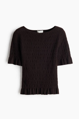 Top en punto con textura