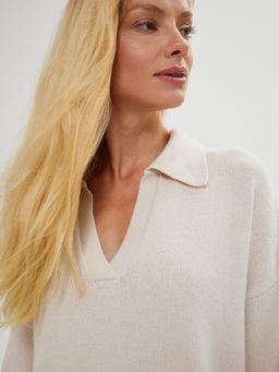 Джемпер 311.070367/слоновая кость - Seven senses фото 19