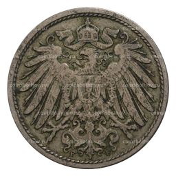 10 пфеннигов 1896 года F Германия