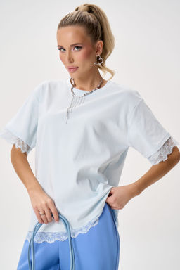 Футболка Бэль (голубой) - Эльза фото 17