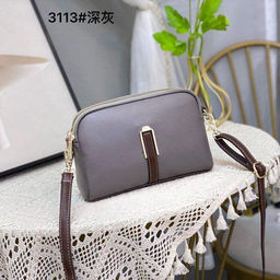 Женская сумка из искусственной кожи, цвет серый