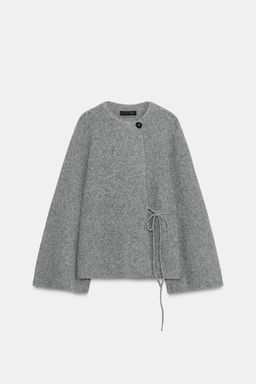 CARDINGAN WITH SLEEVE SLIT - Zara фото 13