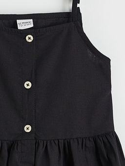 Kare Yaka K?z ?ocuk Elbise