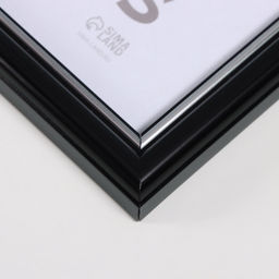 Фоторамка пластик "Пиксель" 30х40 см, чёрный