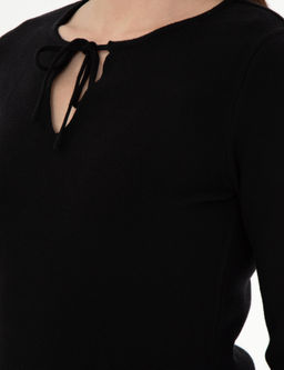 Siyah Slim Fit Kazak - Pierre cardin фото 7