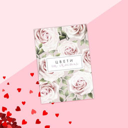 Цена за 20 шт. Открытка на каждый день Цвети от счастья, 10?8 см