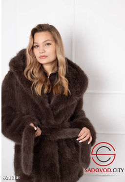 Шуба женская из искусственного меха - Bruno фото 2