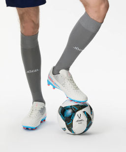 Бутсы футбольные JOGEL Evofly FG Talant White/blue  фото 10