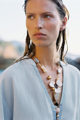 LACE SHORT SHIRT - Zara фото 10