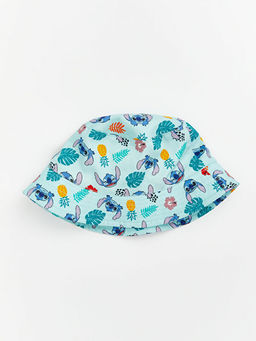 Stitch Bask?l? Erkek ?ocuk ?apka Seti 2li