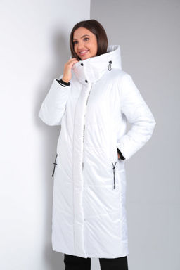 Пальто Diamant 1836 белый фото 5