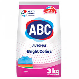 Стиральный порошок "ABC Цветной" 3000гр (Турция)