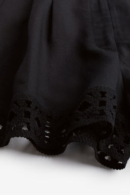 Pantalon corto con ribete efecto crochet - H&m фото 7