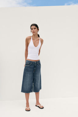 HALTER TOP WITH STRAP DETAIL - Zara фото 2