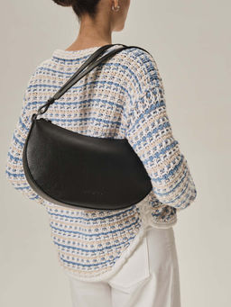 Сумка женская сэддл Azaro 31042 черный