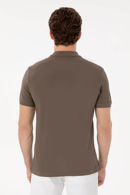 Erkek Slim Fit Polo Yaka A__k Mavi Basic Ti__rt Sepette S_rpriz _ndirim - U.s. polo assn фото 5
