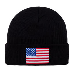 Шапка AMERICAN NEEDLE арт. 21019A-USA United States Cuffed Knit (черный)