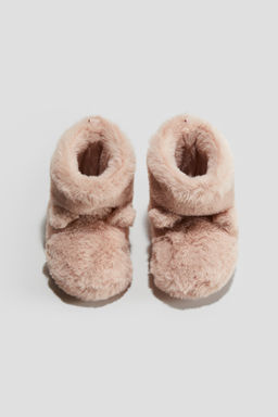 Zapatillas de casa efecto pelo con suela blanda - H&m фото 5
