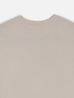 Футболка оверсайз женская бежевая - Mark formelle фото 5