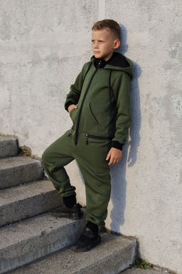 Комбинезон утепленный TRAVEL, уголь - Inzibe фото 5