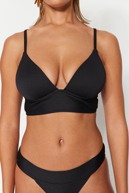 TRENDYOLMILLA Turuncu Ucgen Push Up Dokulu Bikini Ustu TBESS21BU0010  фото 34