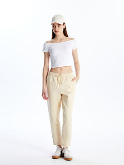 Beli Lastikli Kad?n Pantolon