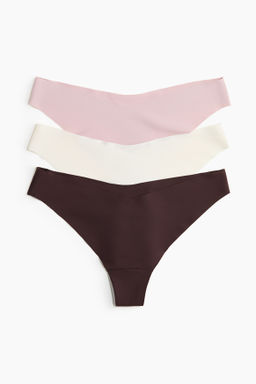 Pack de 3 bragas thong efecto invisible - H&m фото 9