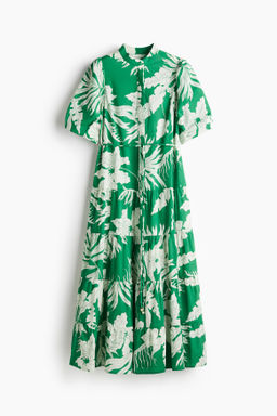 Vestido largo de algod?n
