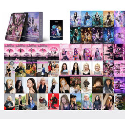 Набор карточек Black Pink