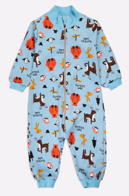 Комбинезон из футера для мальчика Bonito