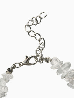 Браслет "Стиляшка" крошка, цвет белый в серебре