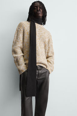 CONTRAST TEXTURED JUMPER - Zara фото 5