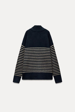 KNIT HIGH NECK SWEATER - Zara фото 5