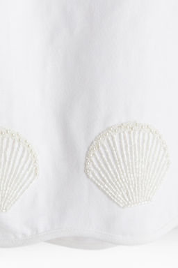Vestido bandeau con cuentas - H&m фото 2