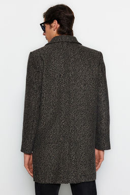 TRENDYOL MAN Siyah Erkek Regular Fit K?sl?k Kase Kaban TMNAW24KB00003 - Trendyolmilla фото 6
