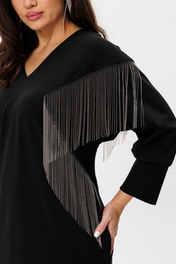 Платье INVITE 4083 черный дизайн - Mira fashion фото 77