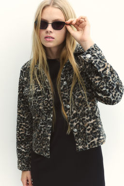 Chaqueta con acabado cepillado - H&m фото 3