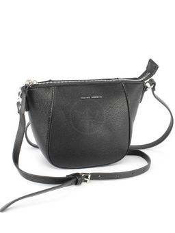 Сумка женская искусственная кожа DJ-CM 6922-BLACK, 1отд, плечевой ремень, черный SALE 259731 - Adelia фото 6