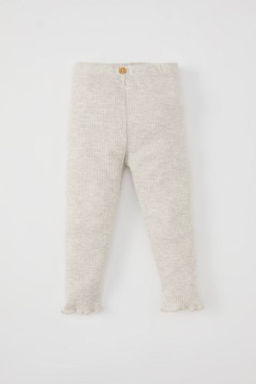 K?z Bebek Duz Paca Fitilli Kaskorse Basic Tayt